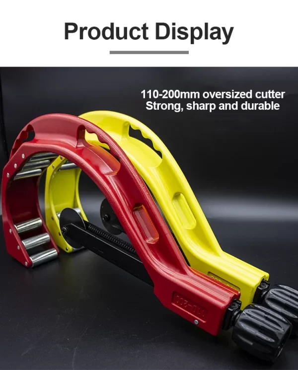 Hot Pipe Cutter PVC Tube Cutter 50-120mm Dual-purpose Scissor - Image 11