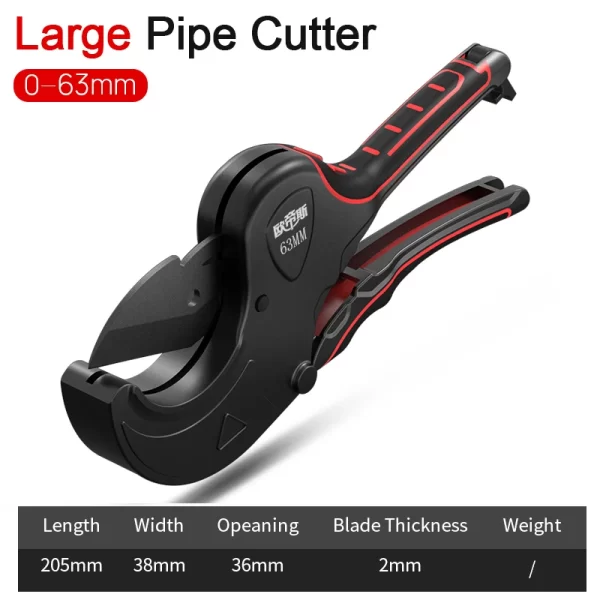 32/42mm Pipe Cutter Aluminum Pipe Scissors Tube Hose Plastic Pipes PVC/PPR - Image 8