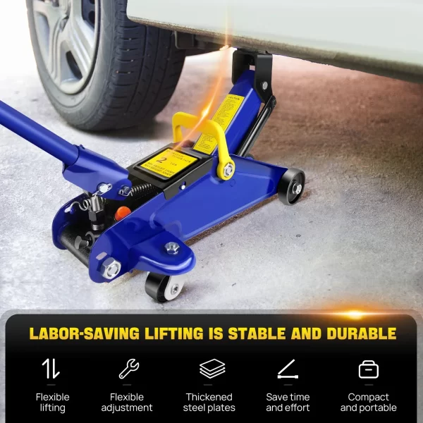 BRIEFNESS 2 Ton Hydraulic Trolley Steel Jack - Image 9