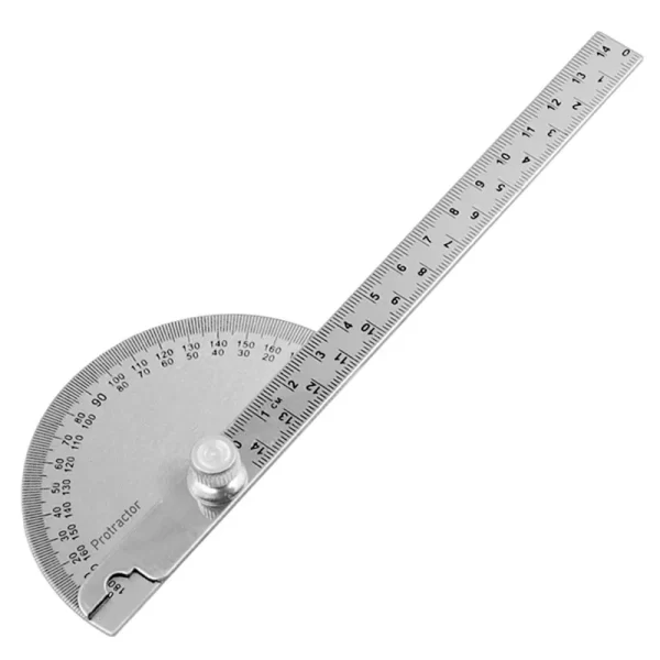 Angle Meter Measure Protractor Ruler Metal Finder 180 Degree Guage - Image 15