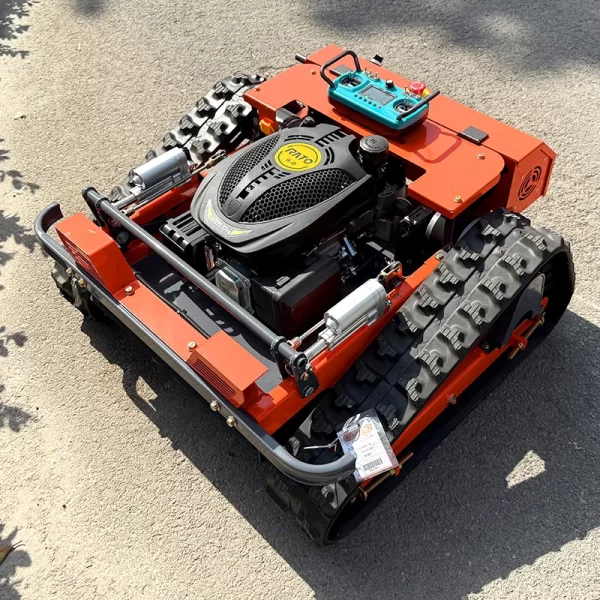 Crawler Lawn Mower Diesel Power Garden Turn Grass Cutter with Tracks - Image 6