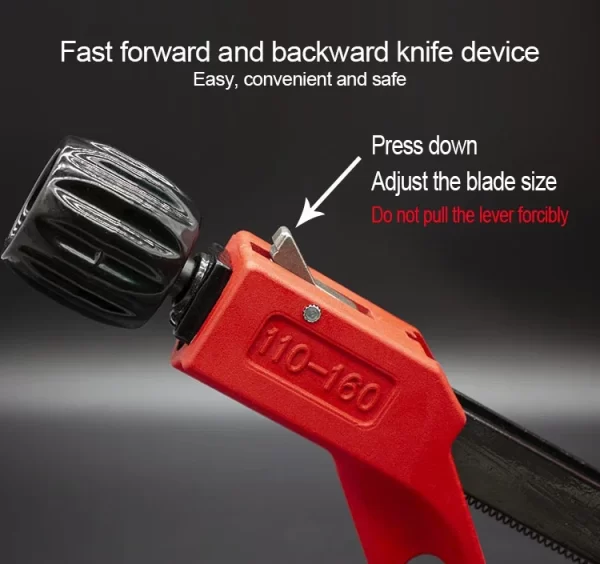 Hot Pipe Cutter PVC Tube Cutter 50-120mm Dual-purpose Scissor - Image 18