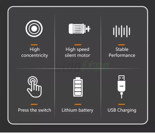 35W USB Cordless Rotary Tool Dremel DIY Mini Drill Engraving Pen - Image 12