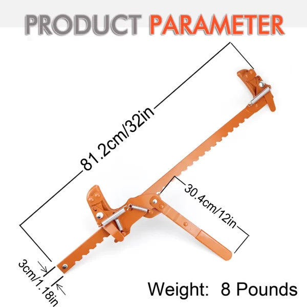 Fence Wire Tighten Tool Patio Lawn Agricultural Fencing Stretcher - Image 11