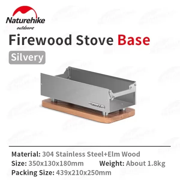Naturehike Desktop Firewood Stove Detachable Winter Tent Heating Stove - Image 8