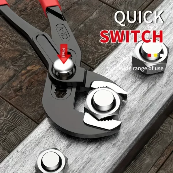 7"/10"/12" Quick-Release Water Pipe Clamp Pliers - Image 4