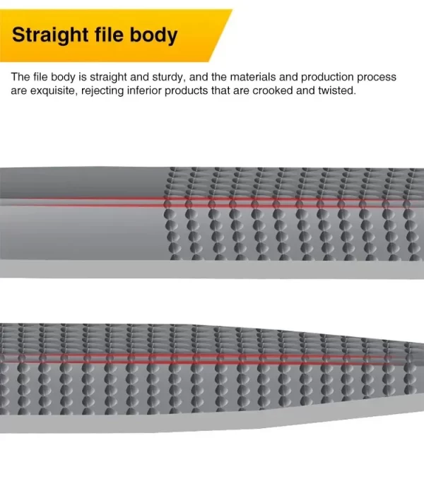 Files Set Mini Rasp Woodworking Sanding Shaping Small Steel Files - Image 11
