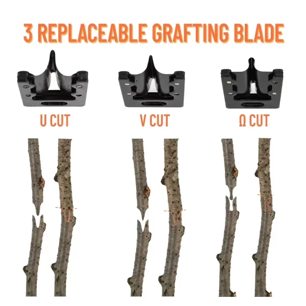 Professional Garden Grafting Tool Kit 2 in 1 Farming Pruning Scissors - Image 4
