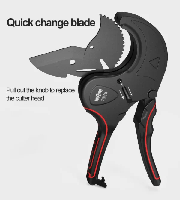 32/42mm Pipe Cutter Aluminum Pipe Scissors Tube Hose Plastic Pipes PVC/PPR - Image 12