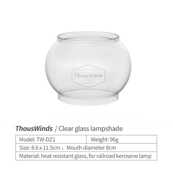 ThousWinds Railroad Camping Lantern Outdoor Lights Emotion Vintage Kerosene Oil Lamp - Image 15