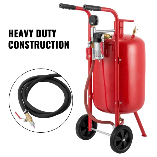 VEVOR Sand Blaster 10Gal Portable Air Sandblaster 125 Psi Pressure - Image 3