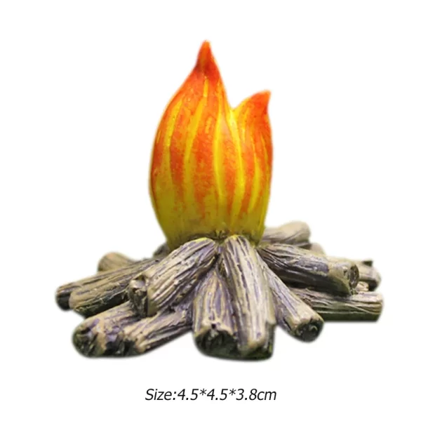 1pc Fairy Garden Drunk Gnomes Miniature Ornaments Set Mini Dwarf Bonfire Statues - Image 10