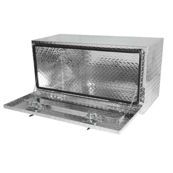 36 inch,24 inch,30 inch,18 inch, Heavy Duty Black Aluminum Tread Tool Box - Image 5