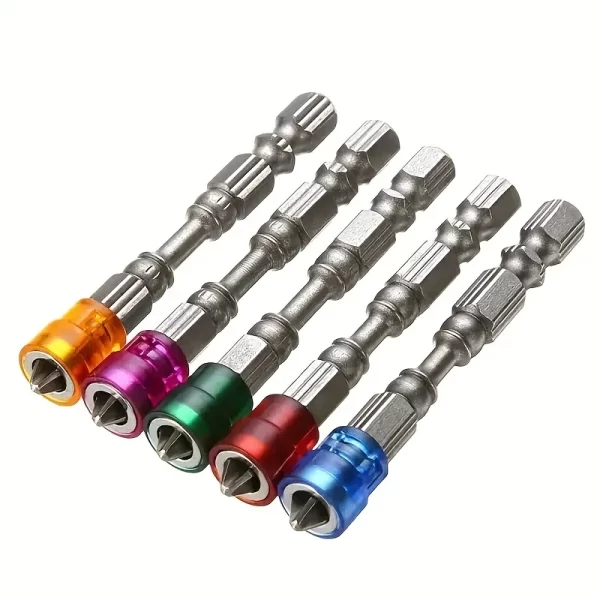 5Pcs Magnetic Screwdriver Bit Drill Cross-head PH2 Magnetic Screwdriver Bits - Image 4