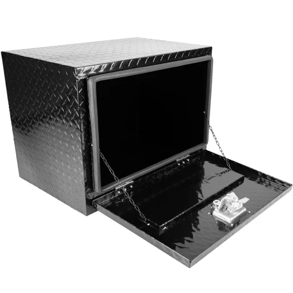 36 inch,24 inch,30 inch,18 inch, Heavy Duty Black Aluminum Tread Tool Box - Image 28