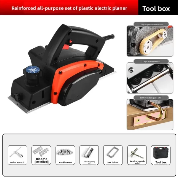 220V Multifunctional Woodworking Planer 1600W-2300W DIY Electric Planer - Image 14