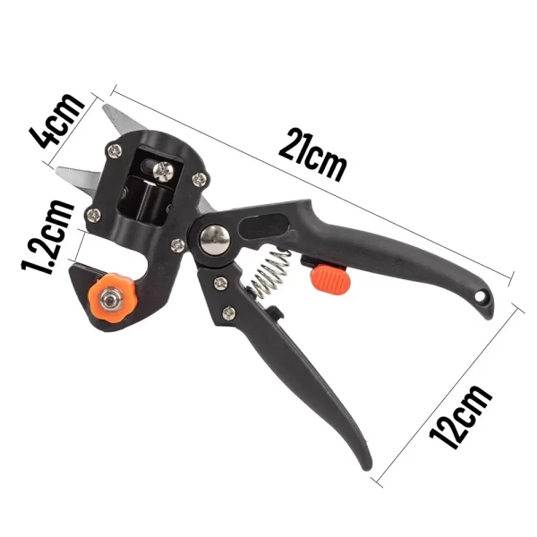 Professional Garden Grafting Tool Kit 2 in 1 Farming Pruning Scissors - Image 6