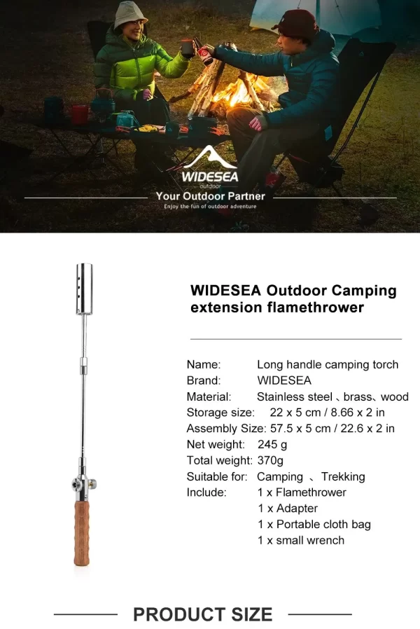 Widesea Camping Long Flame Igniter - Image 7