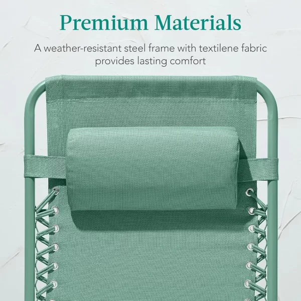 Monochromatic Folding Patio Recliner w/Side Tray - Image 6