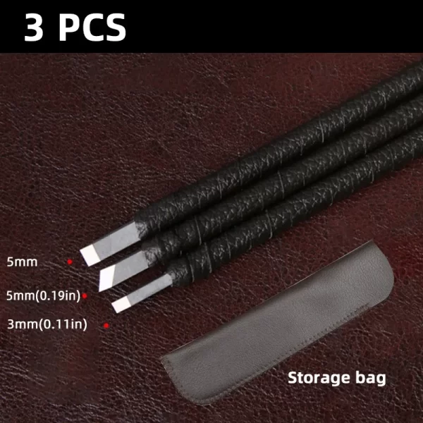 3/8/10 Pcs Tungsten Steel Stone Engraving Kit Professional Chisel Wood - Image 12