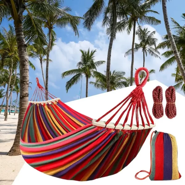 Camping Hammock Large Parachute Hammock - Image 4