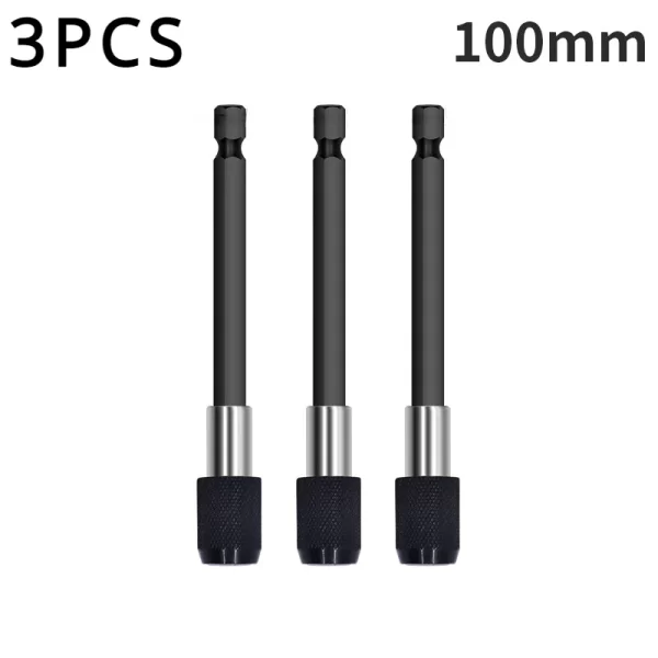 1PC/2PCS/3PCS 1/4 Inch Quick Hex Shank Release Magnetic Electric Screwdriver Extension Bit Holder - Image 14