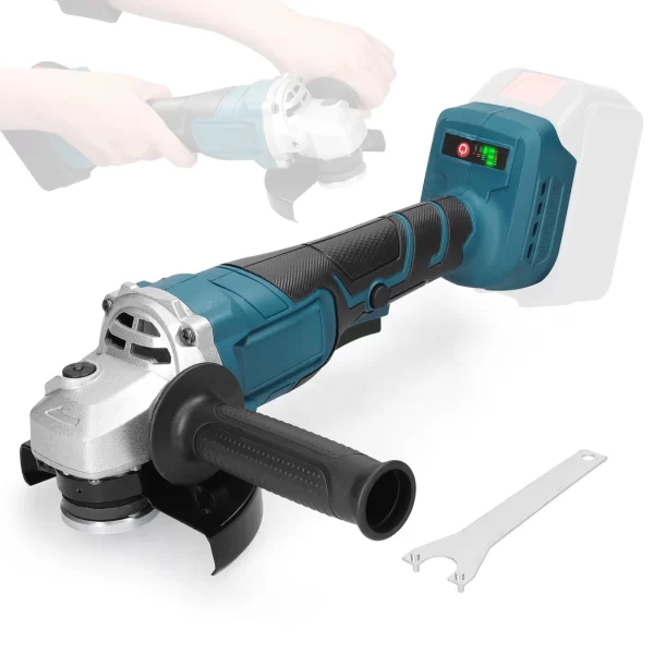 125 Type Electric Angle Grinder Brushless Motor Electric Grinding Tools Handheld - Image 7