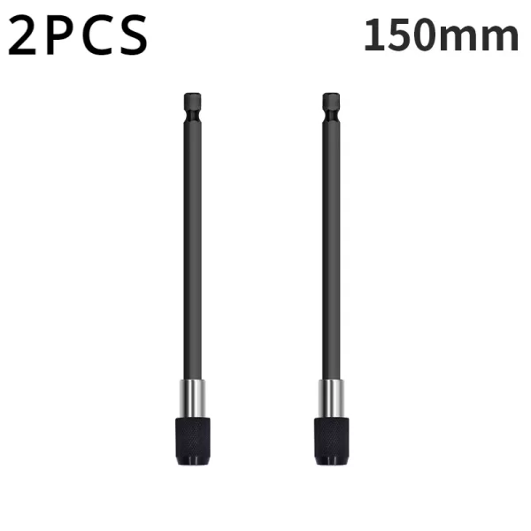 1PC/2PCS/3PCS 1/4 Inch Quick Hex Shank Release Magnetic Electric Screwdriver Extension Bit Holder - Image 8