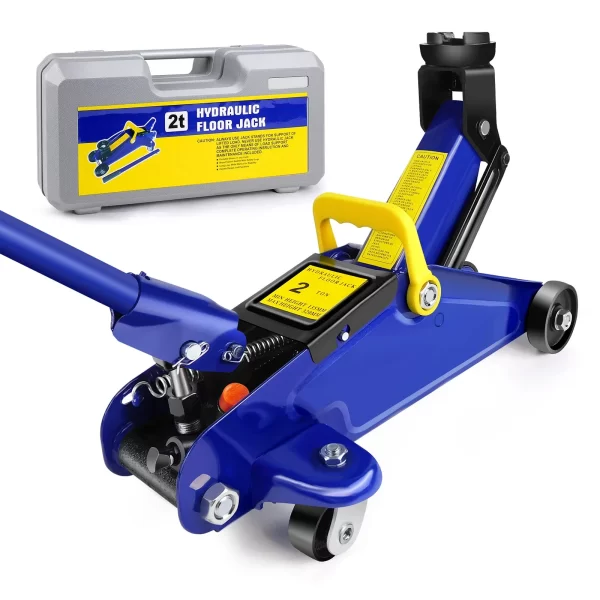 BRIEFNESS 2 Ton Hydraulic Trolley Steel Jack