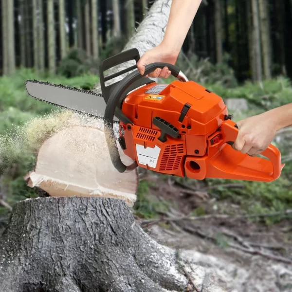 71cc 2-Cycle Gas Powered Chainsaw, 28" - Image 3