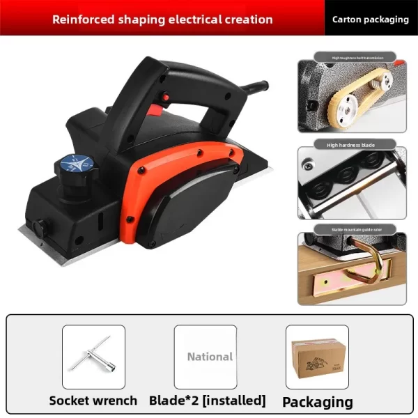 220V Multifunctional Woodworking Planer 1600W-2300W DIY Electric Planer - Image 6