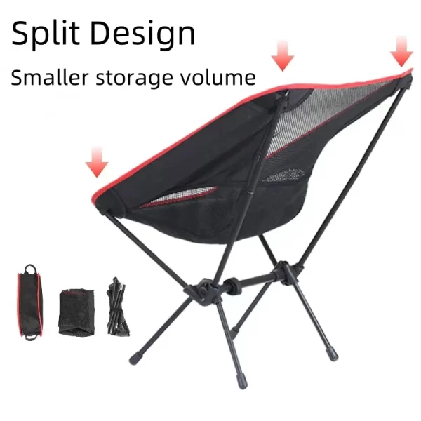 Ultra Lightweight Portable Folding Moon Chair - Image 12