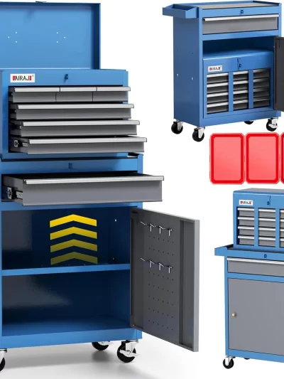Tool Chest 7-Drawer | 40'' Large Rolling Tool Chest with wheels