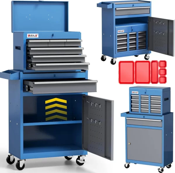 Tool Chest 7-Drawer | 40'' Large Rolling Tool Chest with wheels