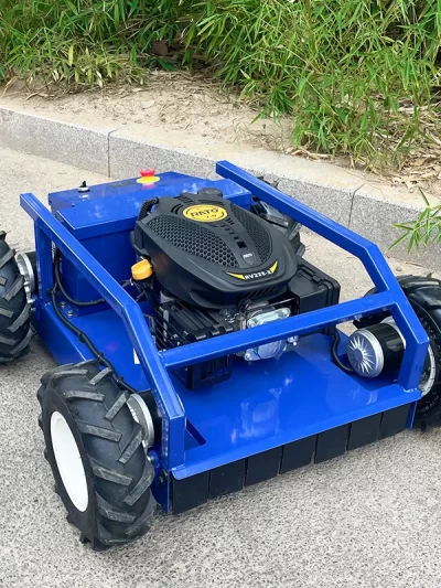 Customized     2025 Affordable New Wheeled Lawn Mower With Four Stroke Standard Lawn Mower Remote Control