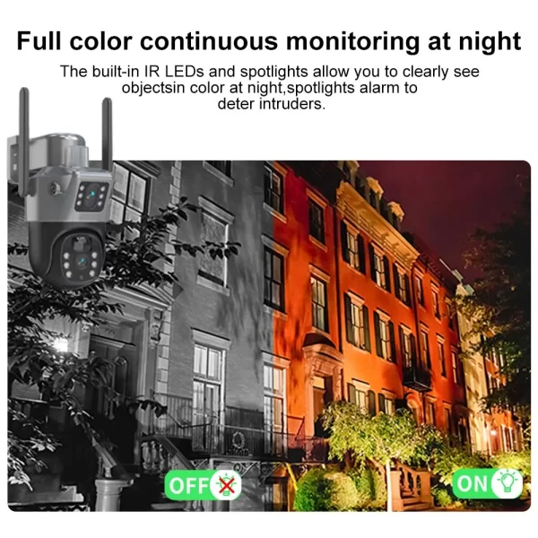 8MP 4K WiFi Solar Camera Outdoor Wireless CCTV Surveillance Camera With Solar Panel - Image 14