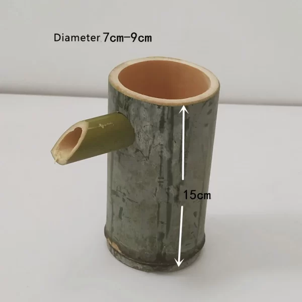1pc Bamboo Fountain Modern Home Decor Water Fountains Ornaments Garden Decoration - Image 8