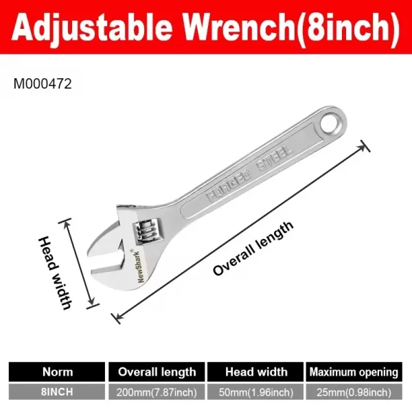 Adjustable Wrench - Image 8