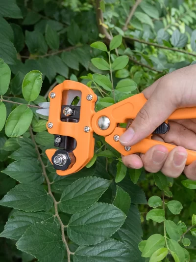 Professional Garden Grafting Tool Kit 2 in 1 Farming Pruning Scissors