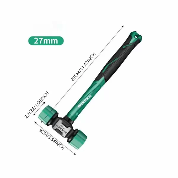 Rubber Hammer Transformable Multifunctional High Resilience Rubber Hammer - Image 2
