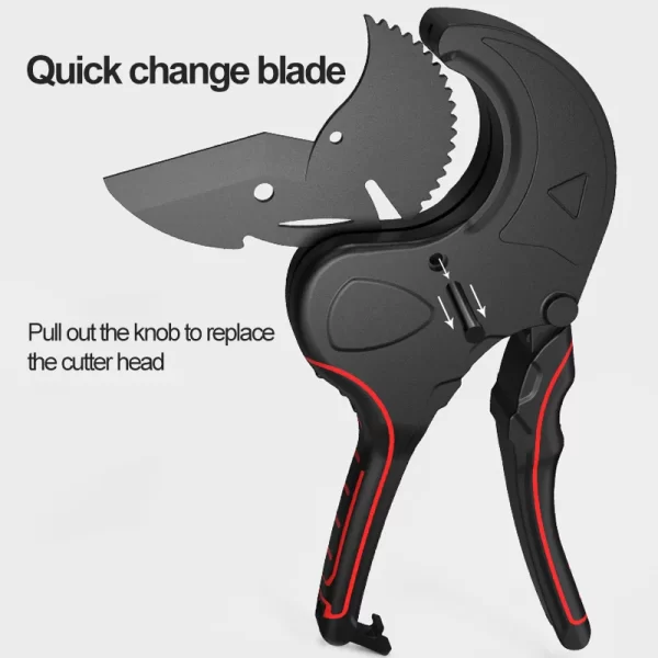 32/42mm Pipe Cutter Aluminum Pipe Scissors Tube Hose Plastic Pipes PVC/PPR - Image 2