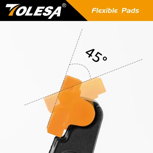 TOLESA 7" Spring Clamps Heavy Duty 4PCS Large Plastic Clamps - Image 5