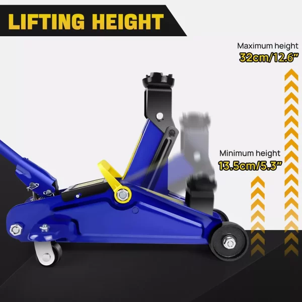 BRIEFNESS 2 Ton Hydraulic Trolley Steel Jack - Image 3