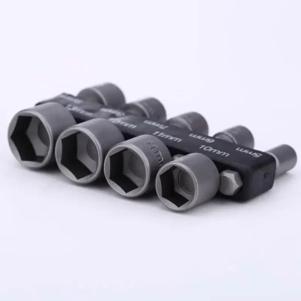 9pcs/set 5mm-13mm Hex Sockets Sleeve Nozzles Nut Driver Set - Image 9