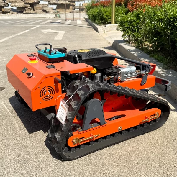 Crawler Lawn Mower Diesel Power Garden Turn Grass Cutter with Tracks - Image 2