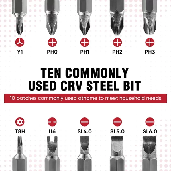 11-in-1 Ratchet Screwdriver Set - Image 4
