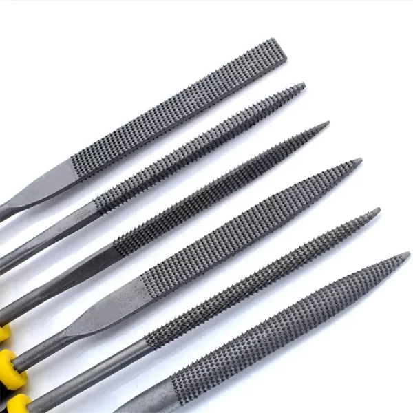 Files Set Mini Rasp Woodworking Sanding Shaping Small Steel Files - Image 4