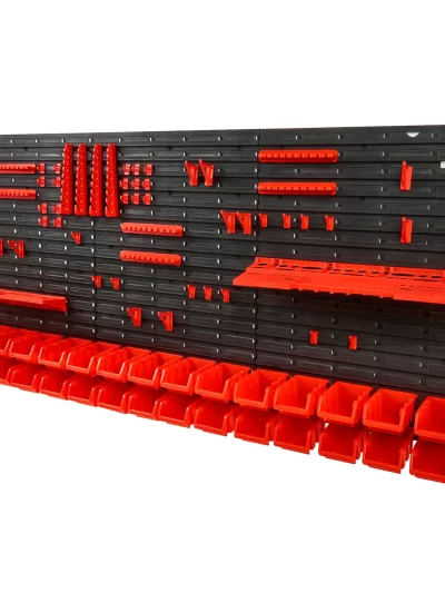 VEVOR Wall Mounted Storage Bins 30/48-Bin Parts Rack Organizer