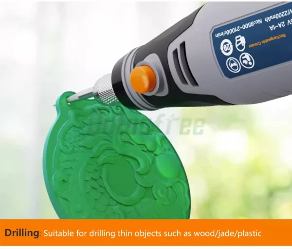 35W USB Cordless Rotary Tool Dremel DIY Mini Drill Engraving Pen - Image 15
