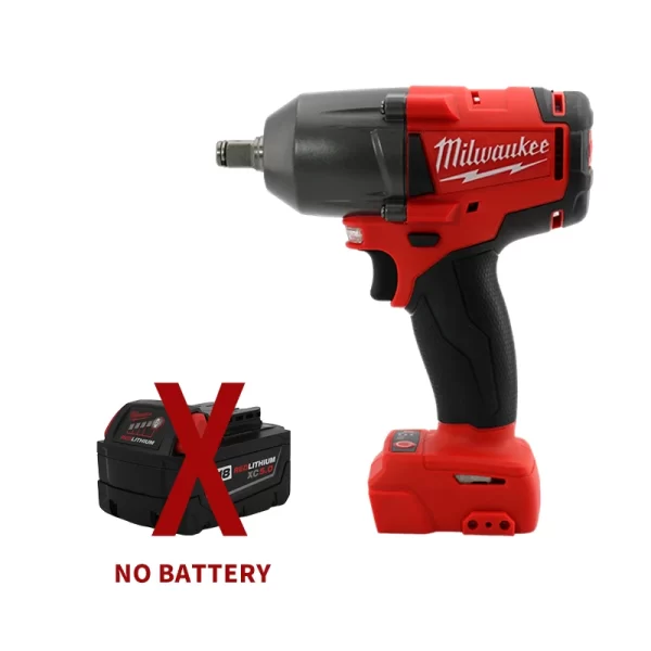 Milwaukee Mid-Torque Impact Professional Wrench 18V Lithium Battery Electric Cordless High Speed - Image 7